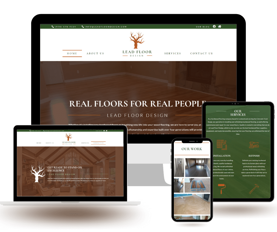 small business digital marketing expert in Colorado Springs - client Lead Floor