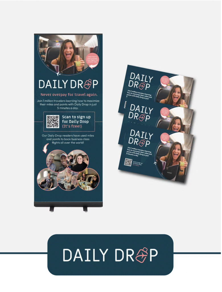Veerly Graphic Design Colorado Springs Project for Daily Drop